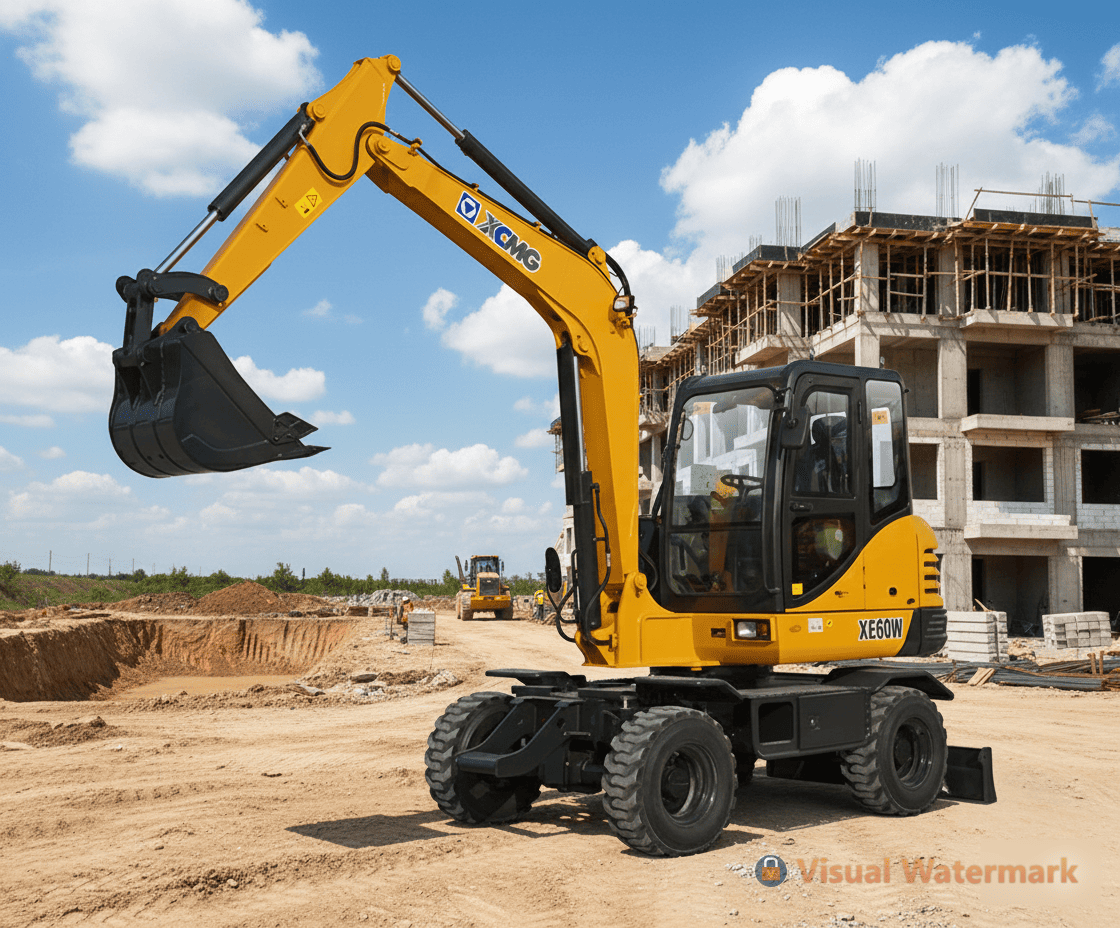 Экскаватор универсальный модель XCMG 60